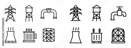 City Infrastructure Icons