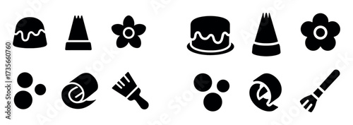 Pastry Tools Icons