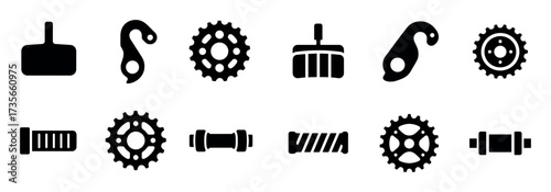 Bicycle Tools Icons