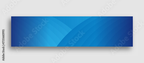Abstract horizontal blue gradient background for linkedin banner