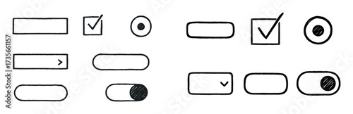 Hand-Drawn Web Icons