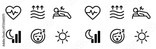 Sleep Tracker Icons
