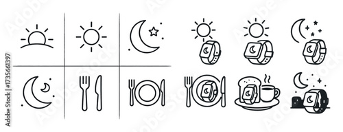 Sleep Cycle Icons