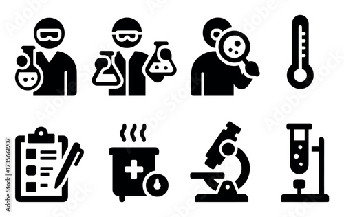 Science Lab Icons