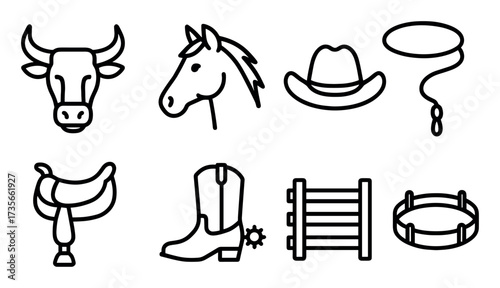 Rodeo Icons Grid