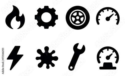 Car Tuning Icons