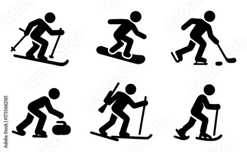 Winter Sports Icons
