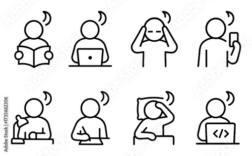 Sleepless Nights Icons