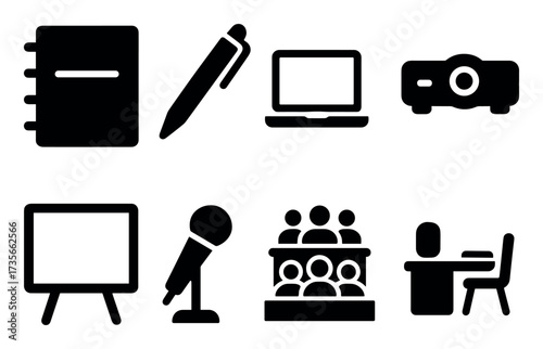 Lecture Icons Grid