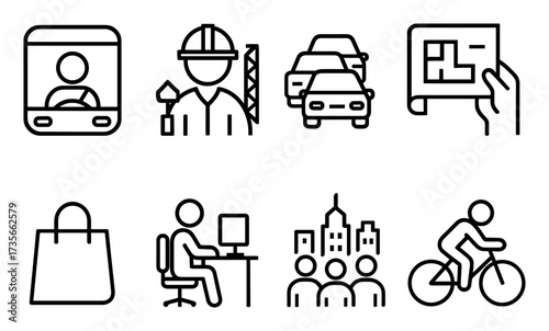 Urban Activities Icons