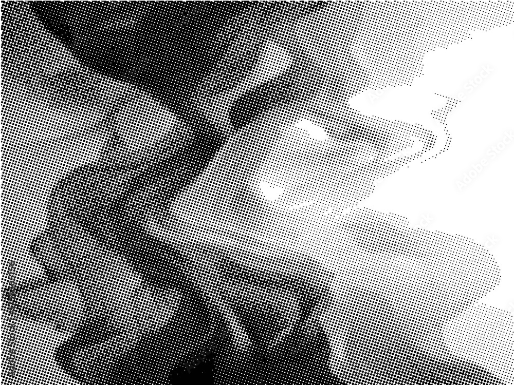 Fototapeta premium ABSTRACT HALFTONE BLACK AND WHITE BACKGROUND_26