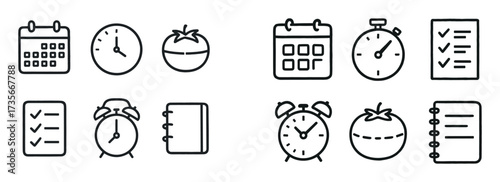 Remote Work Icons