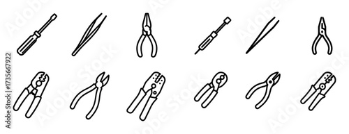 Minimalist Tool Icons