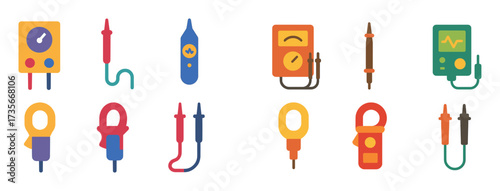 Colorful Electronics Icons