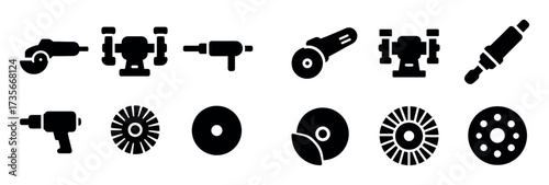 Grinder Icon Set