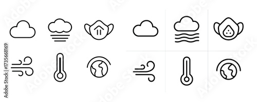 Minimalist Ecology Icons