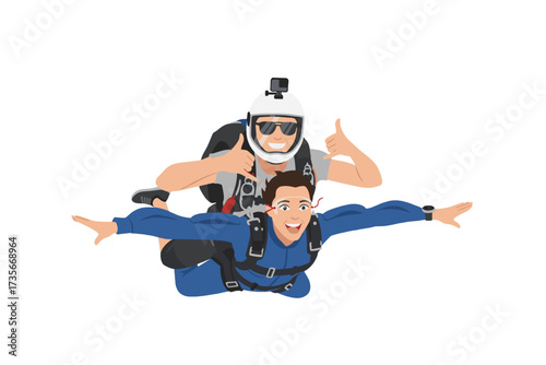 Exciting Tandem Skydiving Experience: Soaring Through the Sky with an Expert Guide