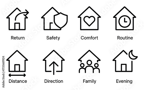Minimal Home Icons
