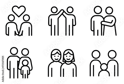 Family Communication Icons