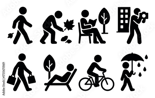 Autumn City Icons