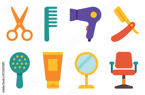 Trendy Haircut Icons
