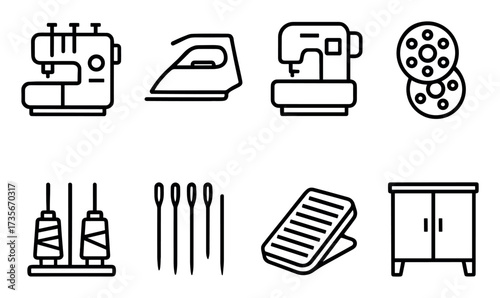 Sewing Tools Icons