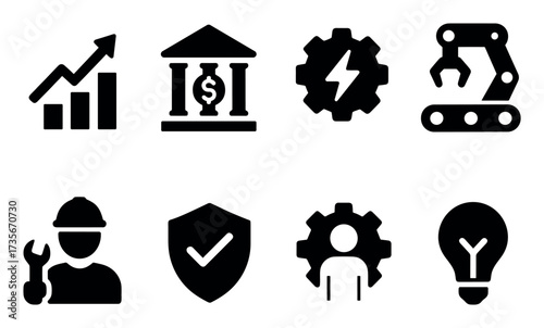 Industrial Icon Grid