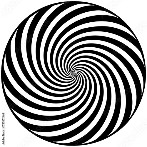 Abstract dynamic background featuring two opposing spiral lines with a halftone dot pattern suggesting motion and energy