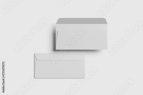DL Envelope Mockup to showcase your designs for clients 2