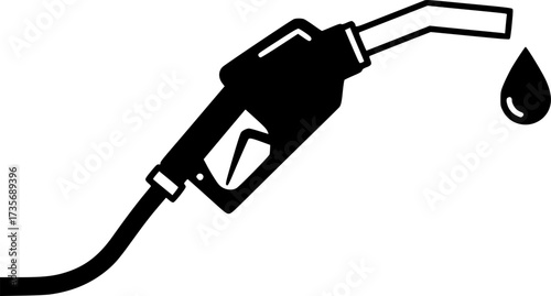 Fuel icon design illustration. icon concept in flat
