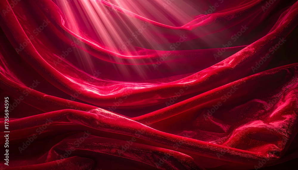 Obraz premium 深紅のベルベット