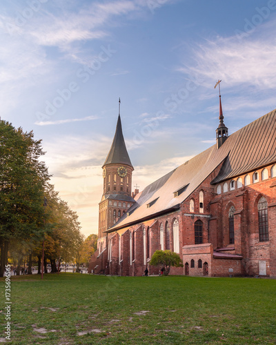Konigsberg Cathedral on Kanta or Kneiphof Island. Kaliningrad. Russia