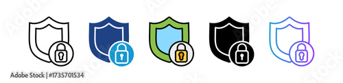 Privacy Protection multiple icon
