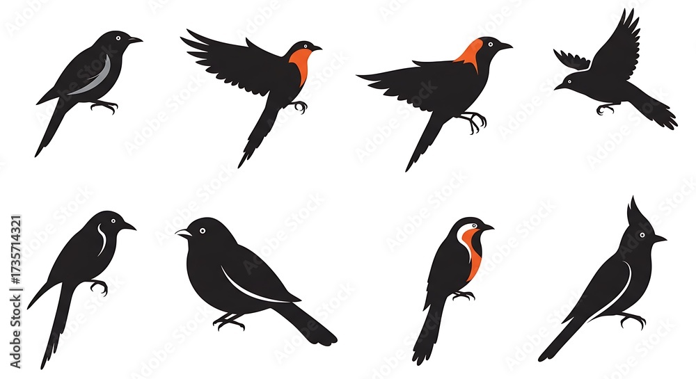 Obraz premium Avian Silhouettes