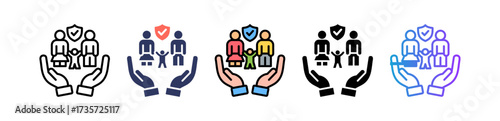 Family Policy multiple icon