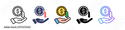 Minimum Wage multiple icon