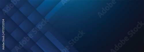 Abstract minimalist blue background with circular element pattern