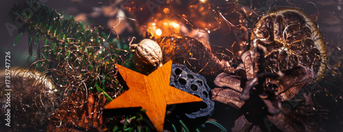 Dekoration für Weihnachten Advent Nikolaustag