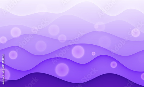 Abstract purple wave background with flowing lines and smooth design