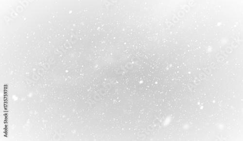 Cold winter storm PNG with frosty snowflake pattern
