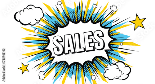 Exciting sales event exploding with deals and opportunities.