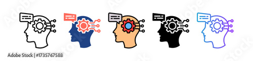 Communication Skills multiple icon