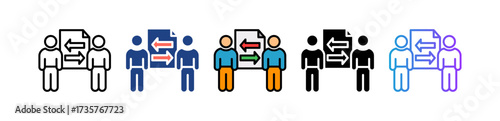 Coaching Session multiple icon
