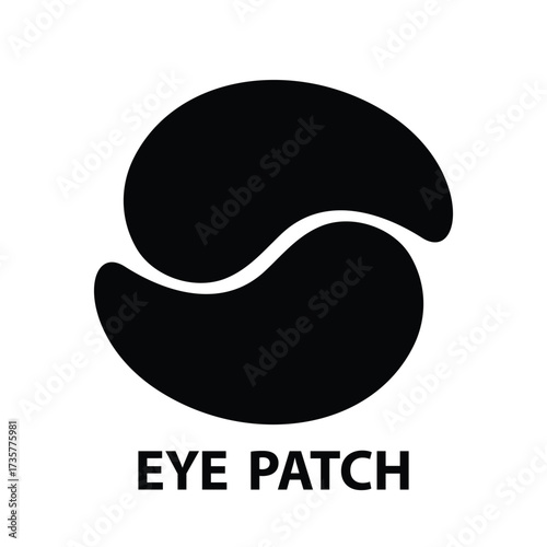 eye patch icon beauty eye care icon vector