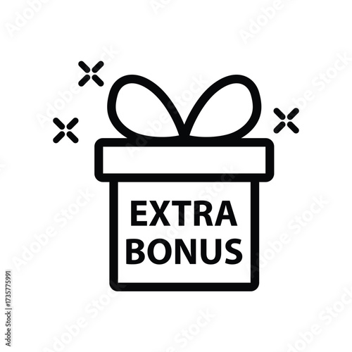 free gift icon vector  web design