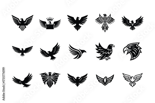 Bird Logo Set Bundle | Creative Vector Collection