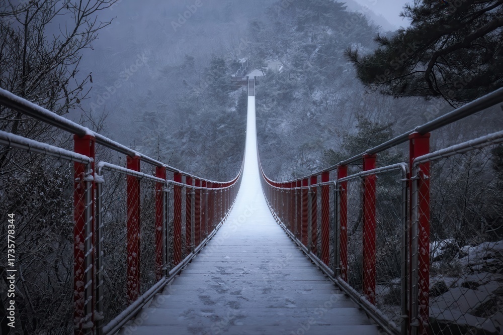 Obraz premium Where nature whispers stories through light and mist.