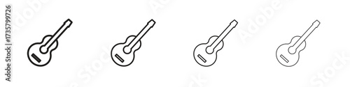 Ukulele icon concept. editable vector trendy illustrations.
