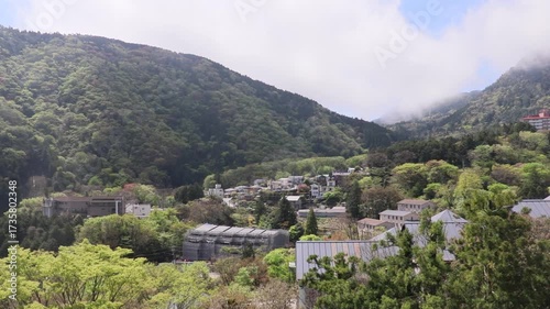 Landscape surrounding Hakone Open Air Museum