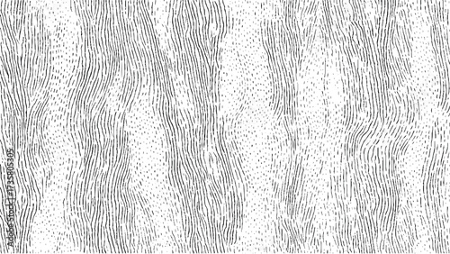 Abstract fingerprint style irregular line texture vector on transparent background, Minimal organic hand drawn pattern for security, identity, biometric, or artistic design concepts